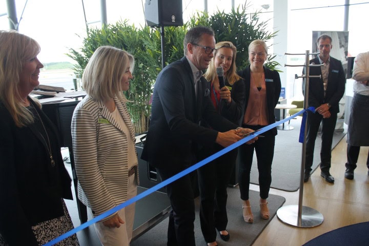 Invigning av SAS nya lounge på Göteborg Landvetter - 2