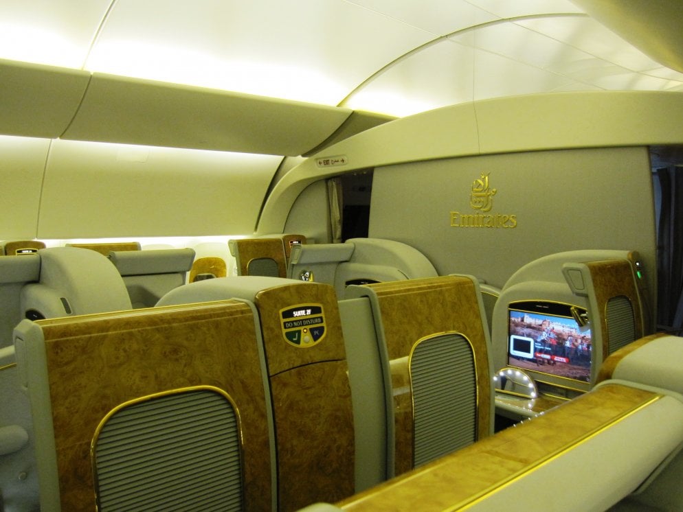Det lyxigaste flygindustrin kan erbjuda? En test av Emirates svit i första klass - 5