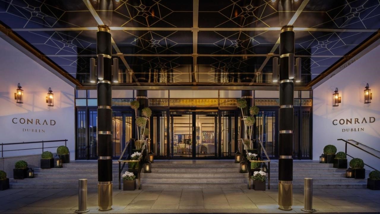 Conrad Dublin main entrance