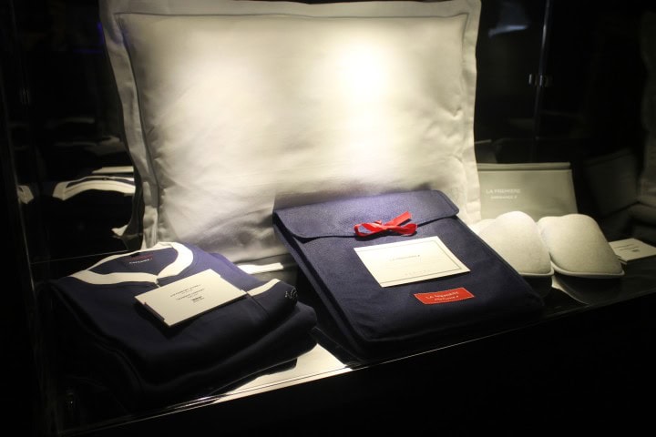Air France's new first class - La Première 'A Designer Suite' - New chinaware, new amenity kit and new uniform for the staff - 4