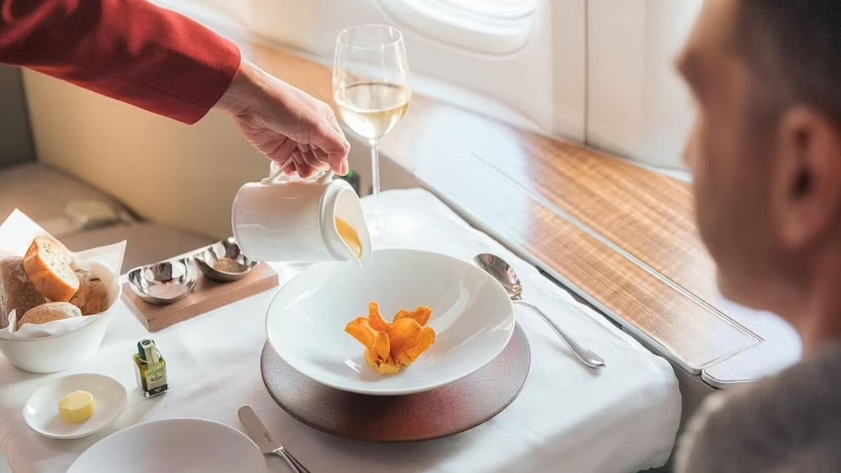 Airline review Cuisine - Cathay Pacific - 2