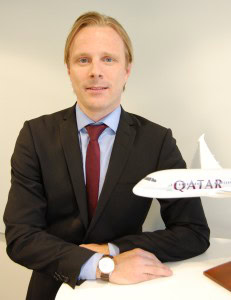 Fem frågor till Christian Deresjö, Qatar Airways Skandinavienchef