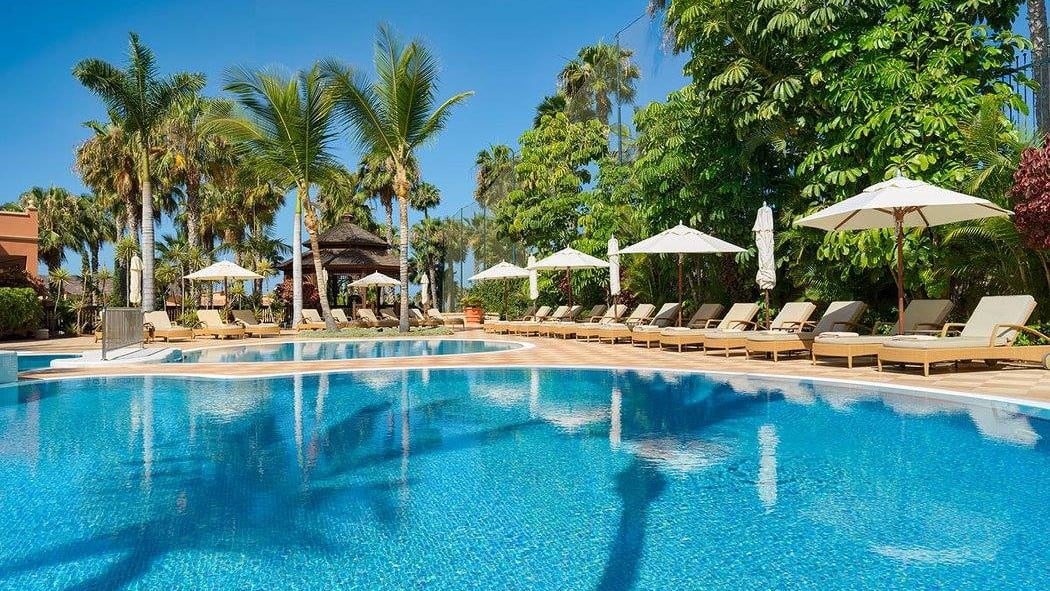 Pool area at Hotel Las Madrigueras in Tenerife