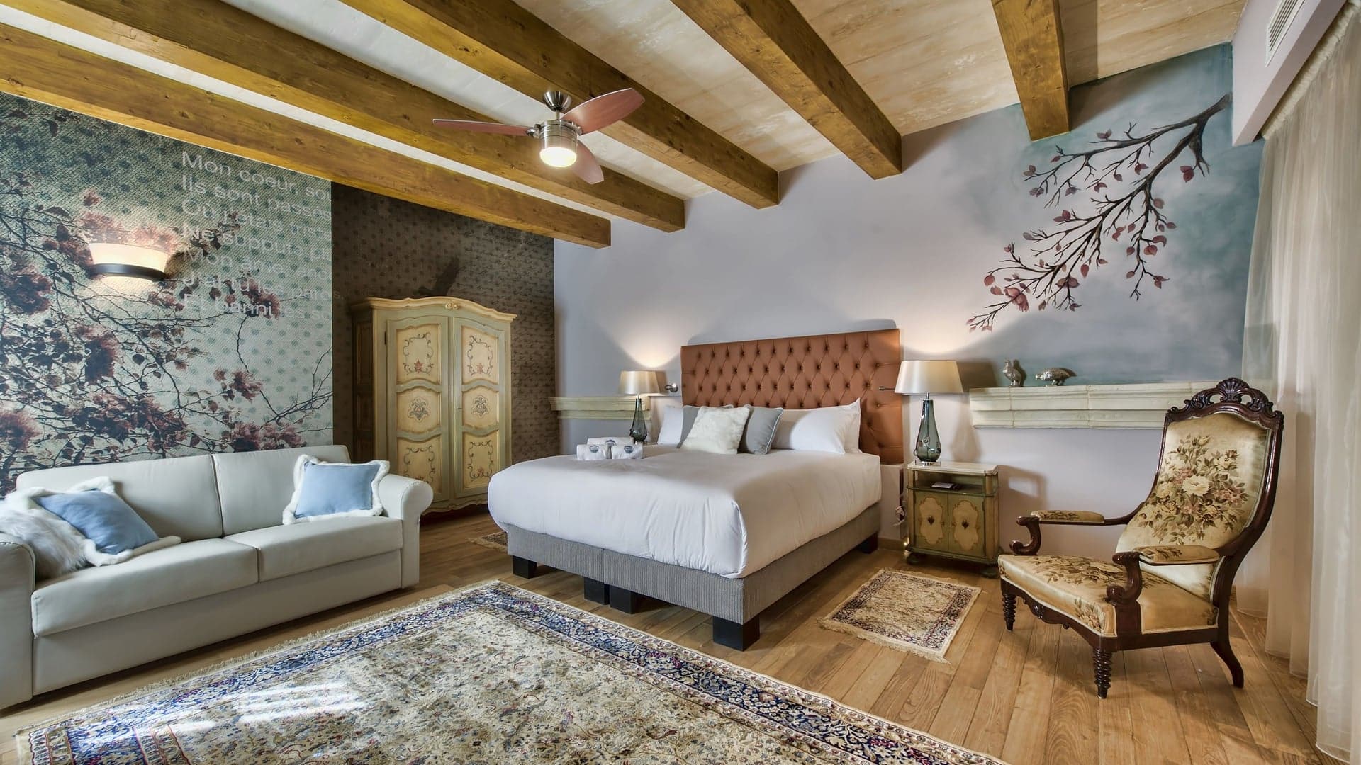 luxury bedroom of  The&nbsp;Palazzo Consiglia