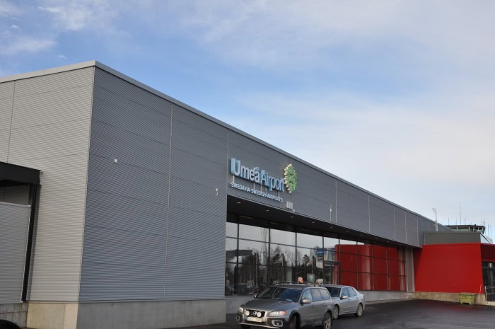 Umeå flygplats återinvigd efter omfattande renovering