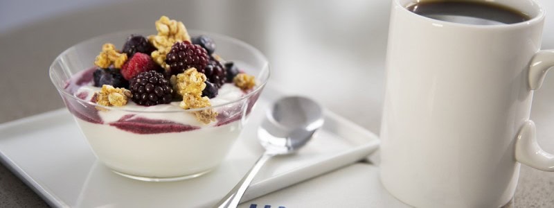 United upgrade food in their United Club Lounges