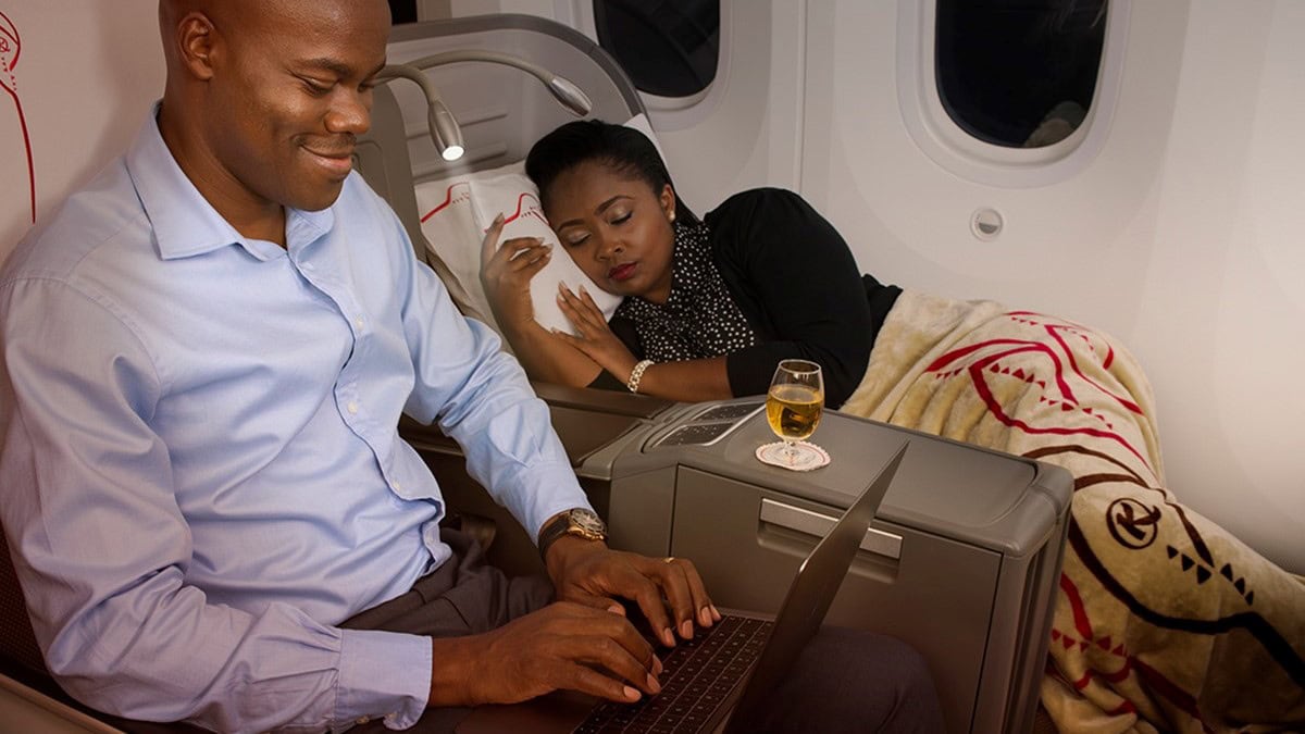 Airline review Entertainment - Kenya Airways - 2