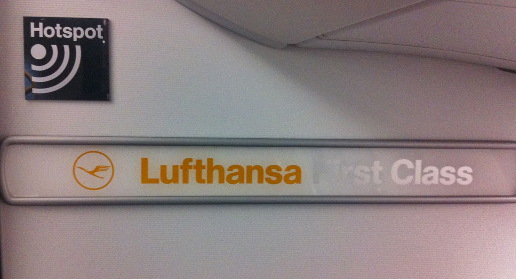 Första klass till New York del 2: Lufthansa First Class A340-600 - 4