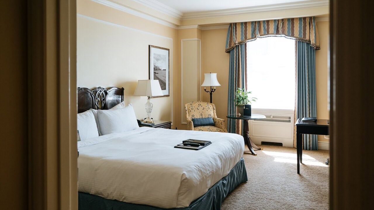 Room at fairmont hotel vancouver