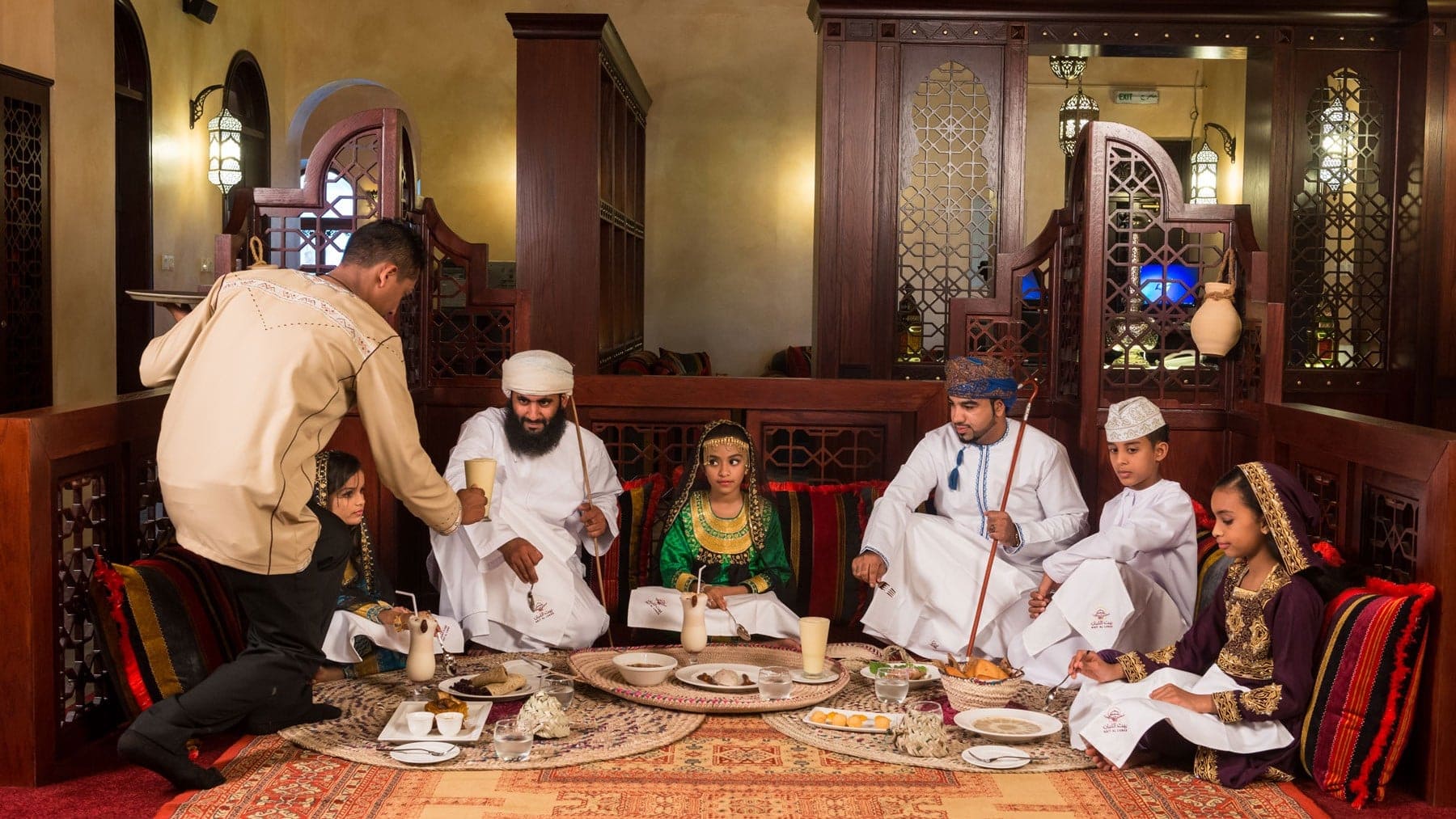 Bait al luban eating place in muscat