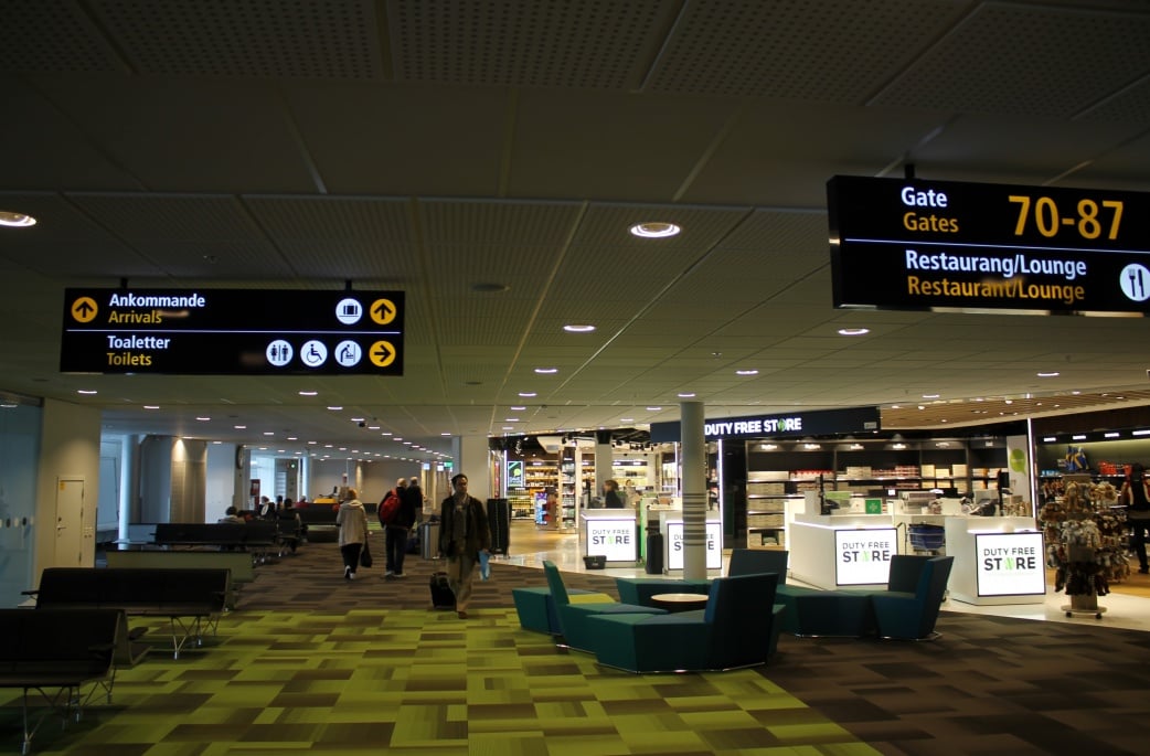 En titt i Arlandas nyrenoverade terminal 2