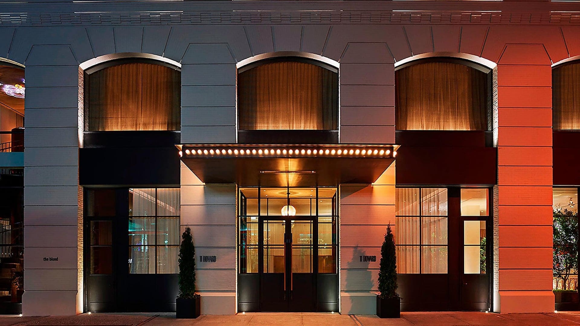 main entrance of 11 howard new york