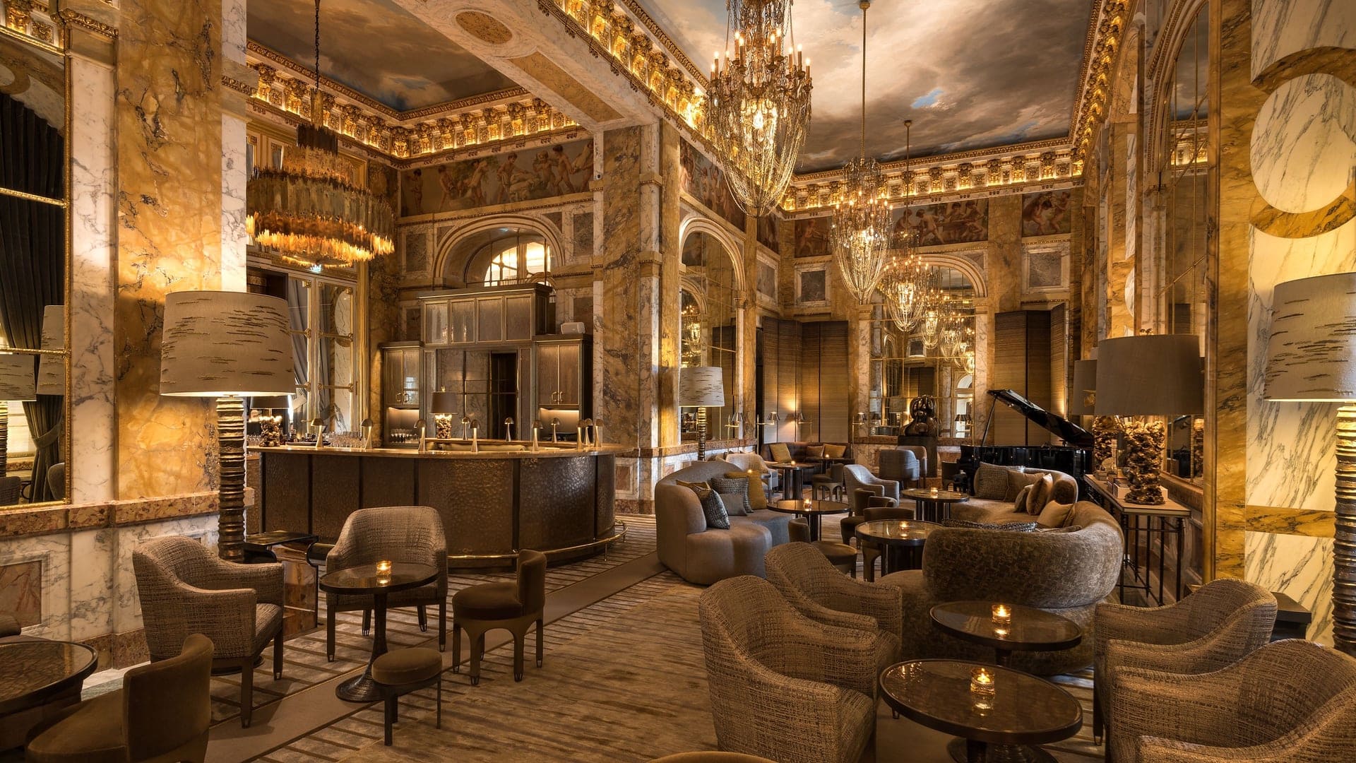 Lécrin resturant at hotel de crillon paris