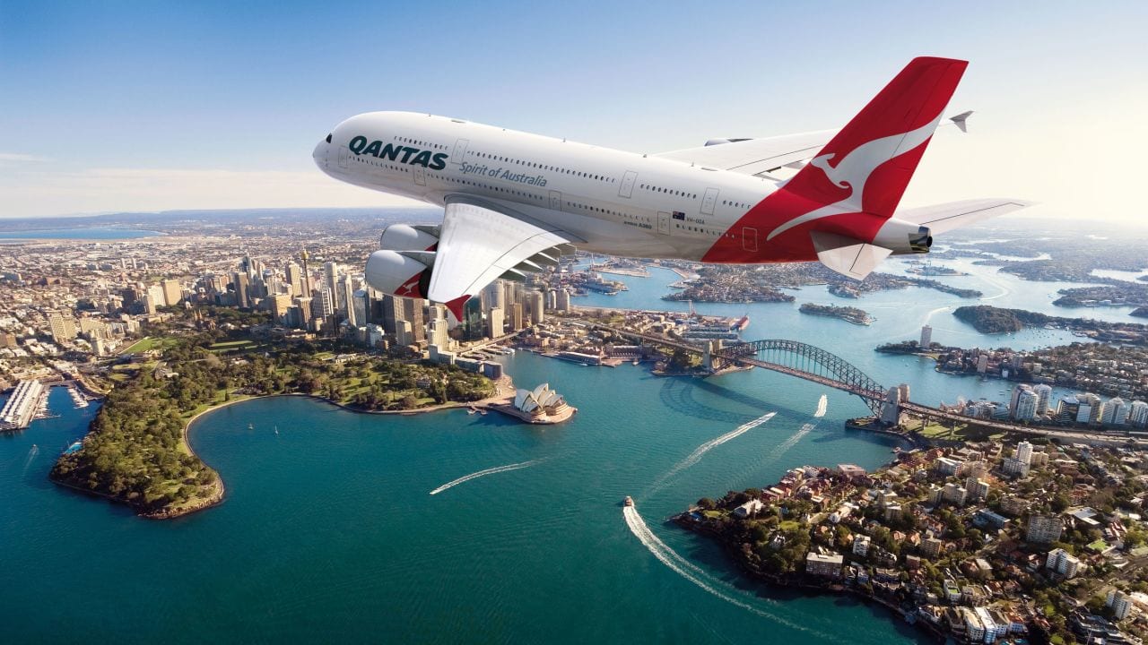 Qantas - larger portions & new menus - inflight & lounges