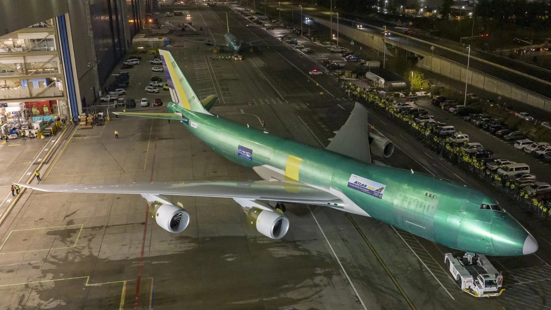 Last Boeing 747 Rolls off the Production Line