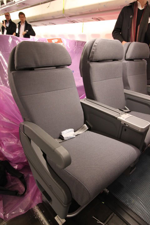 En första titt på Erik Viking och SAS nya långdistansstolar - SAS Plus - 2