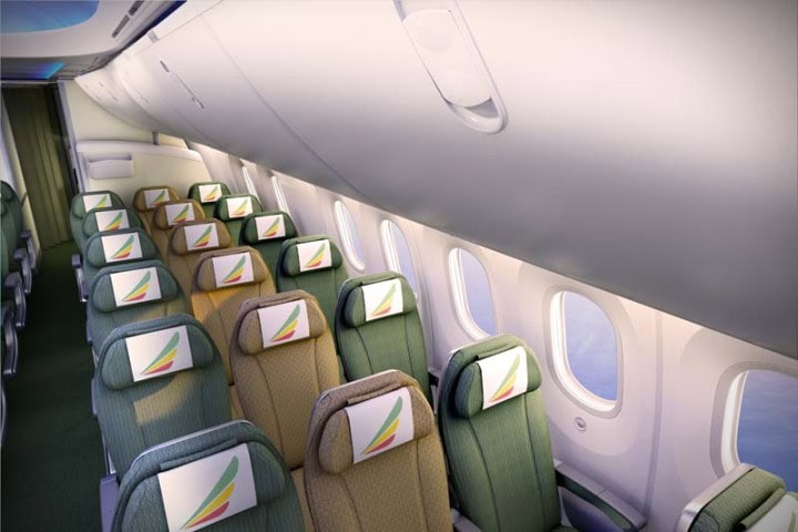 Ethiopian Airlines flyger Boeing 787 Dreamliner till Stockholm Arlanda under mars - Ethiopian Airlines Economy Class på Boeing 787 Dreamliner - 2