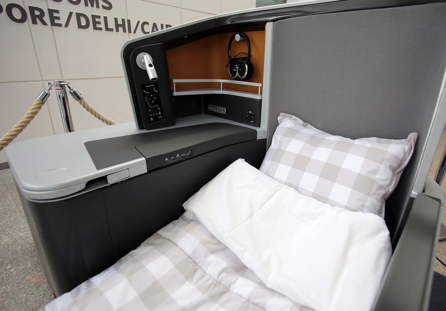 Review: SAS new business class seat