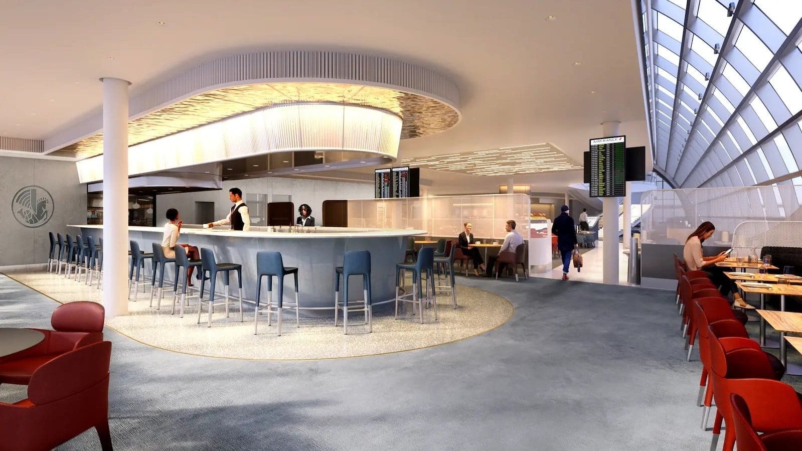 Airlines Articles - Air France unveils its new Business Class lounge at Paris-Charles de Gaulle