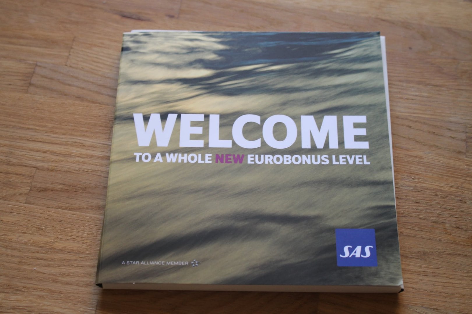 Första bilderna på välkomstpaketet för EuroBonus Diamond