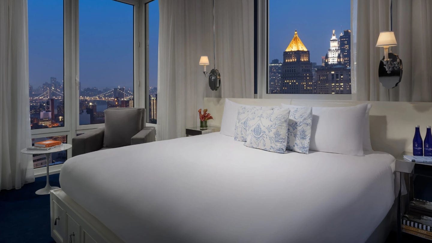 hotel room at nomo soho hotel new york