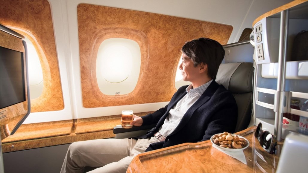 Airline review Beverages - Emirates - 5