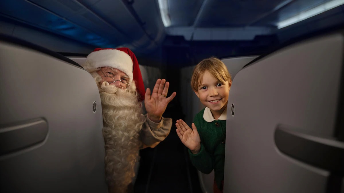 Finnair and Santa Claus celebrate their 40 year partnership!