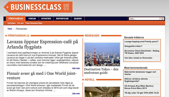 BusinessClass.se satsar socialt