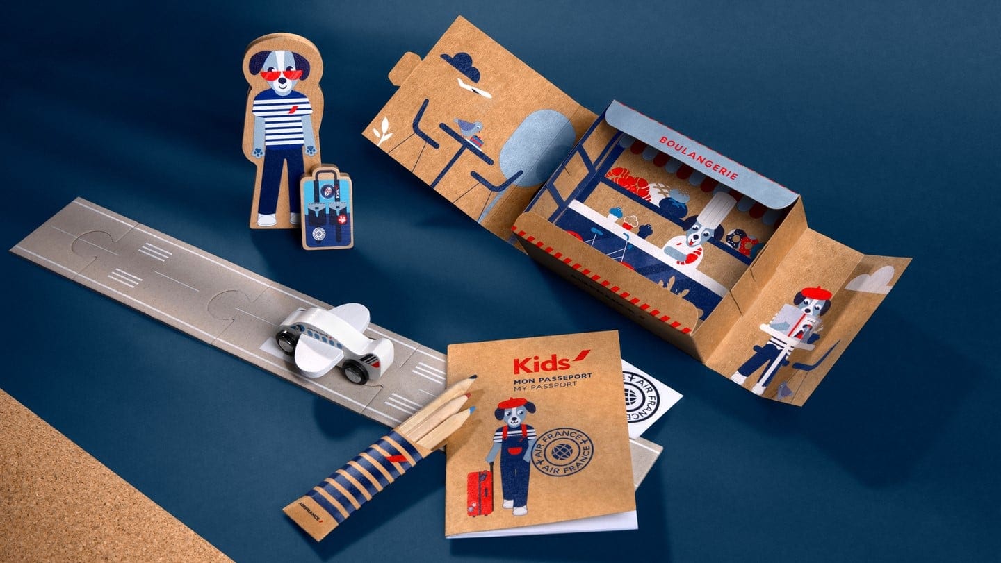 Air France unveils new products for kids