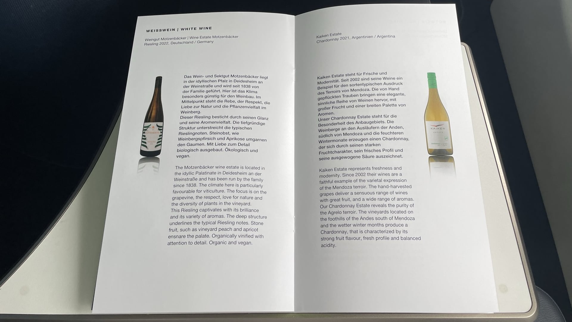 Airline review Beverages - Condor - 4