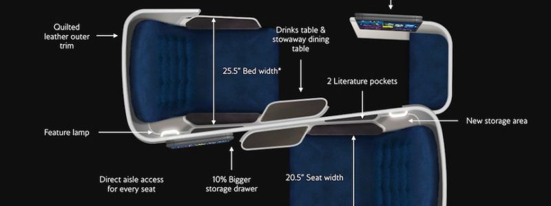 Three new Business Class seats set to take off this year