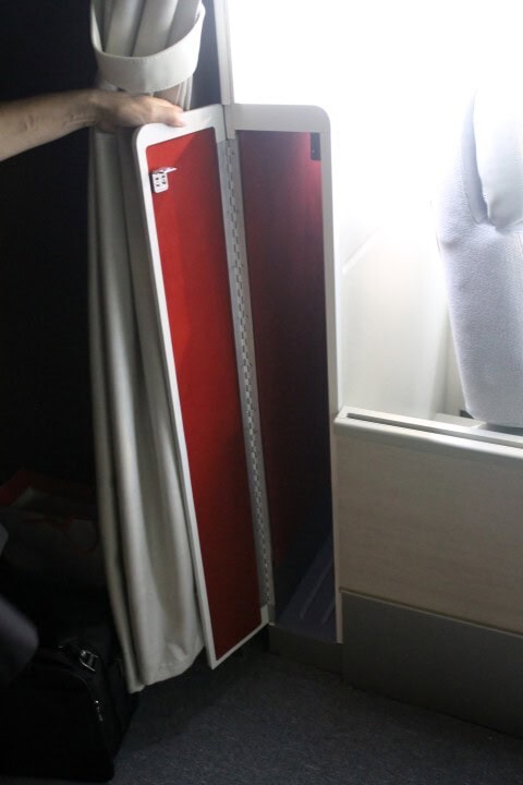 Air France's new first class - La Première 'A Designer Suite' - Fully-flat with unique curtains that shield - 3