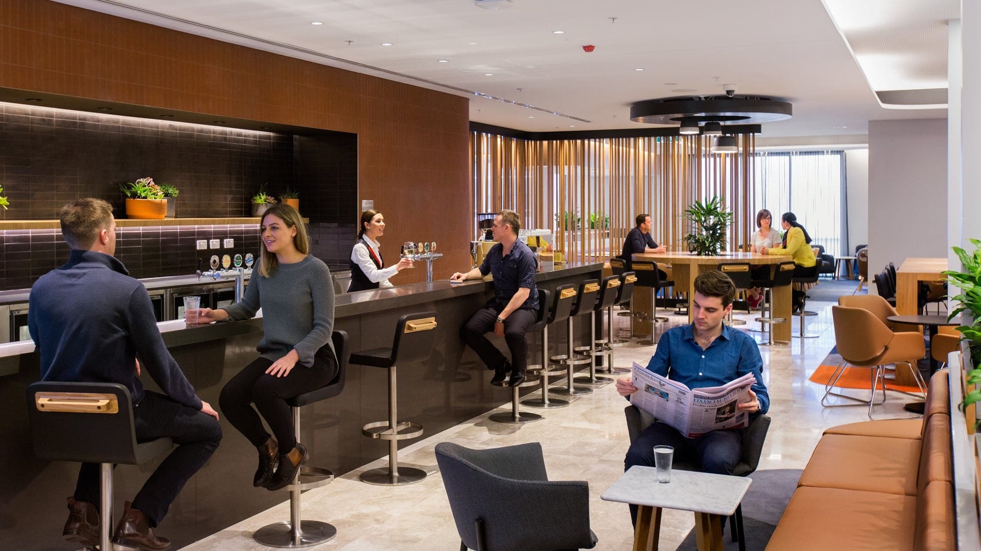 Airline review Airport experience - Qantas - 9