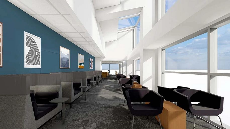 Airlines News - Qantas and Alaska Airlines upscale lounge facilities
