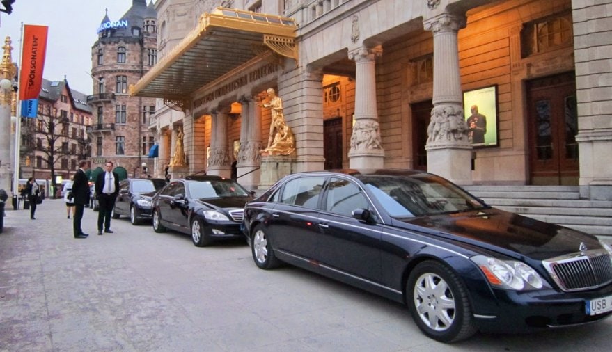 Maybach S62 - Första Klass till Arlanda