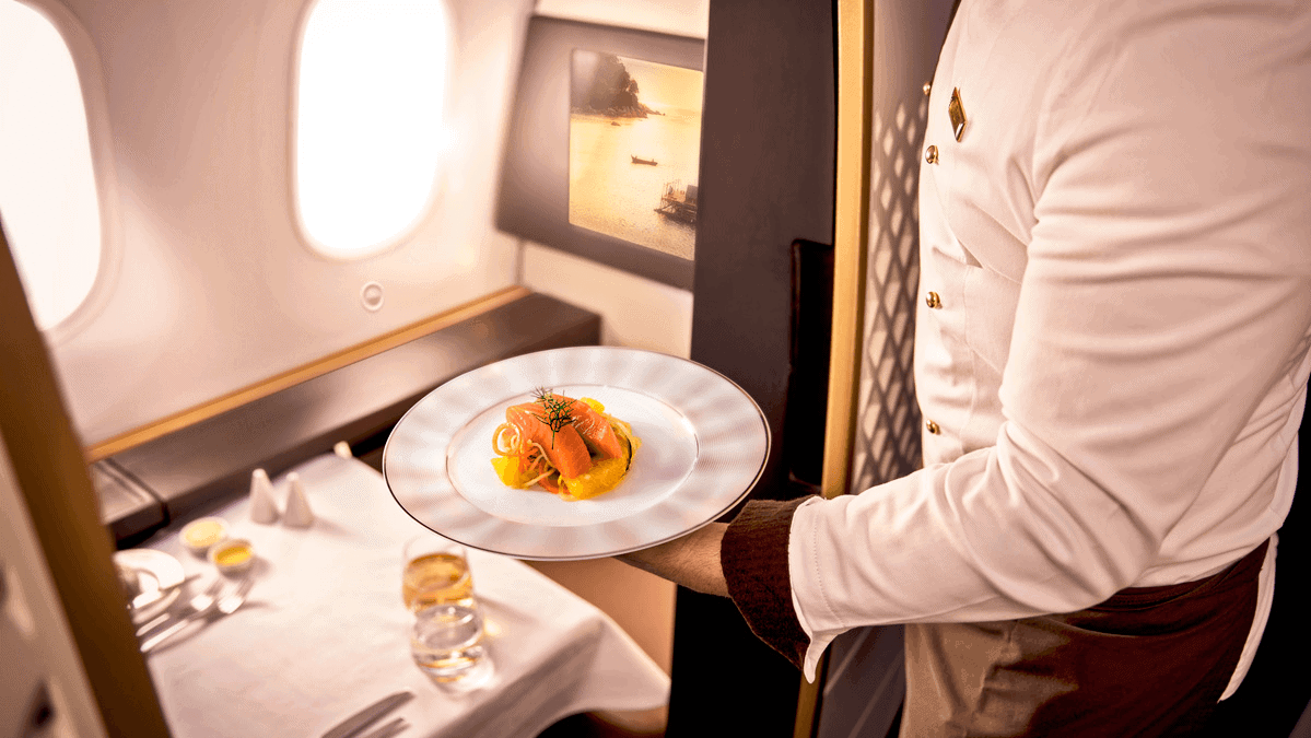 Airline review Cuisine - Etihad Airways - 0