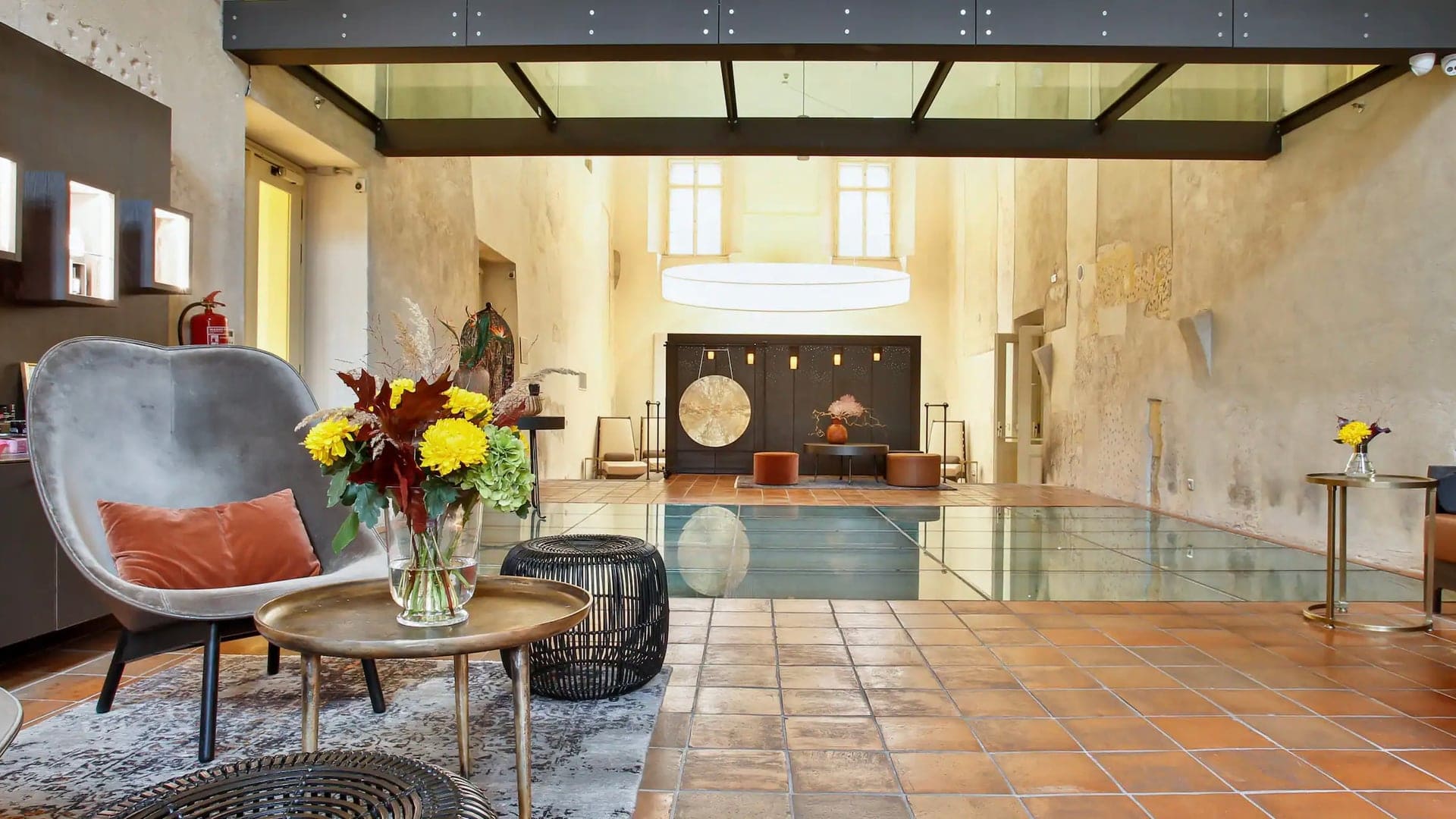 lobby at The&nbsp;Mandarin Oriental Prague