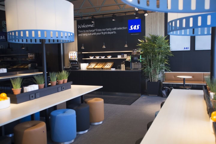 SAS nye cafélounge i Tromsø har blitt innviet - 2