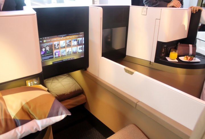 More unique pictures of Etihad's new business seat ‘Business Studio’ - New design and more privacy - 1