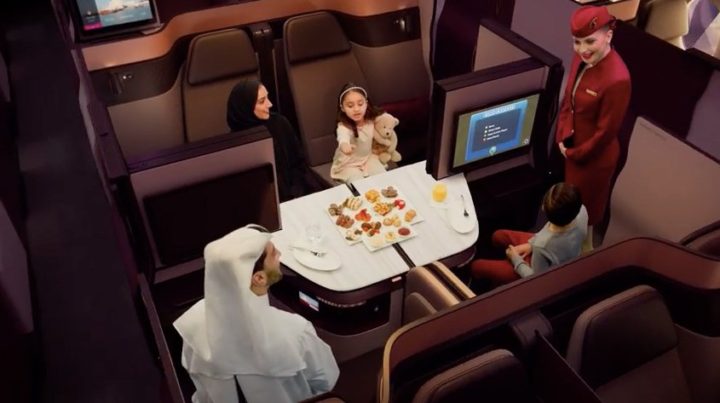 Qatar Airway’s revolutionary QSuite is coming to Paris and New York this year - 1