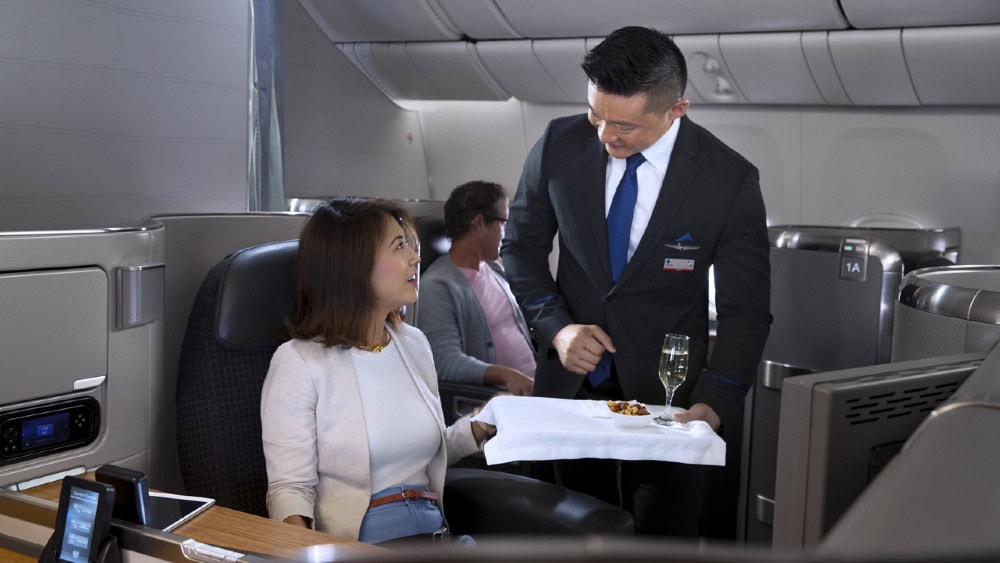 Airline review Beverages - American Airlines - 2