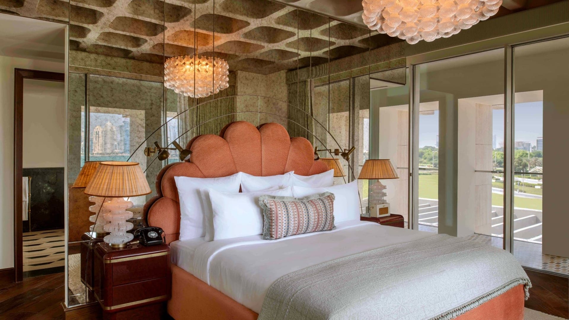 a suite at The Ned, Doha