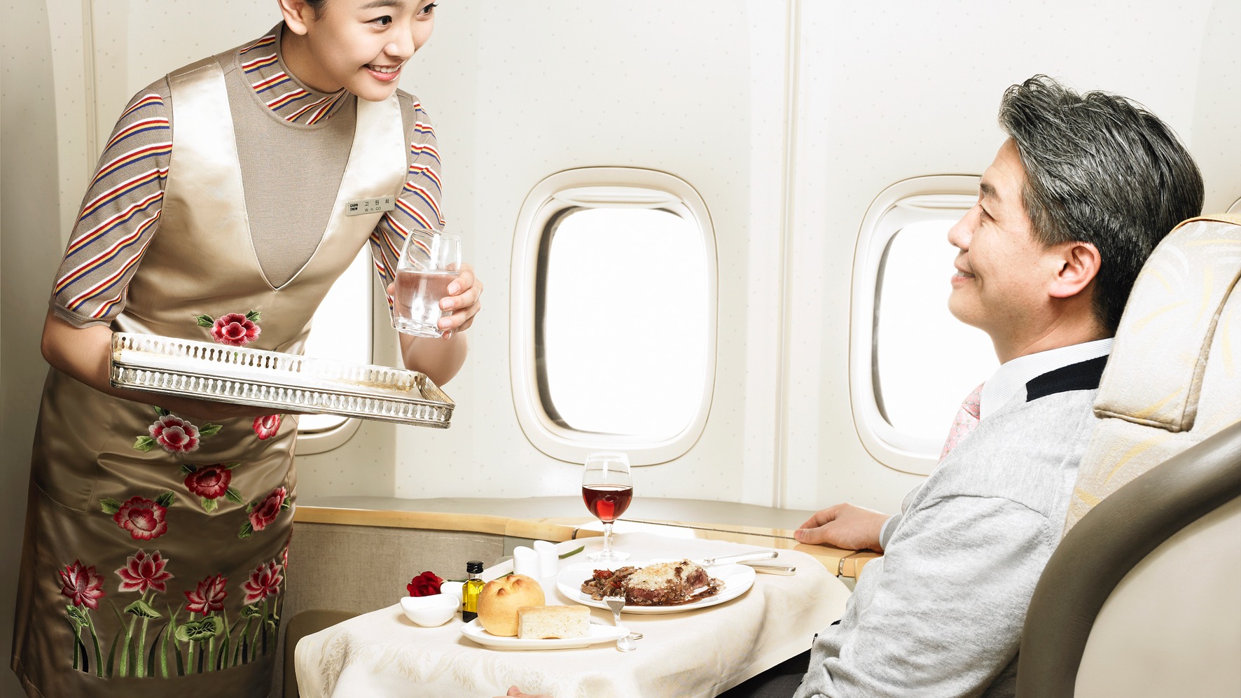 Airline review Beverages - Asiana - 1