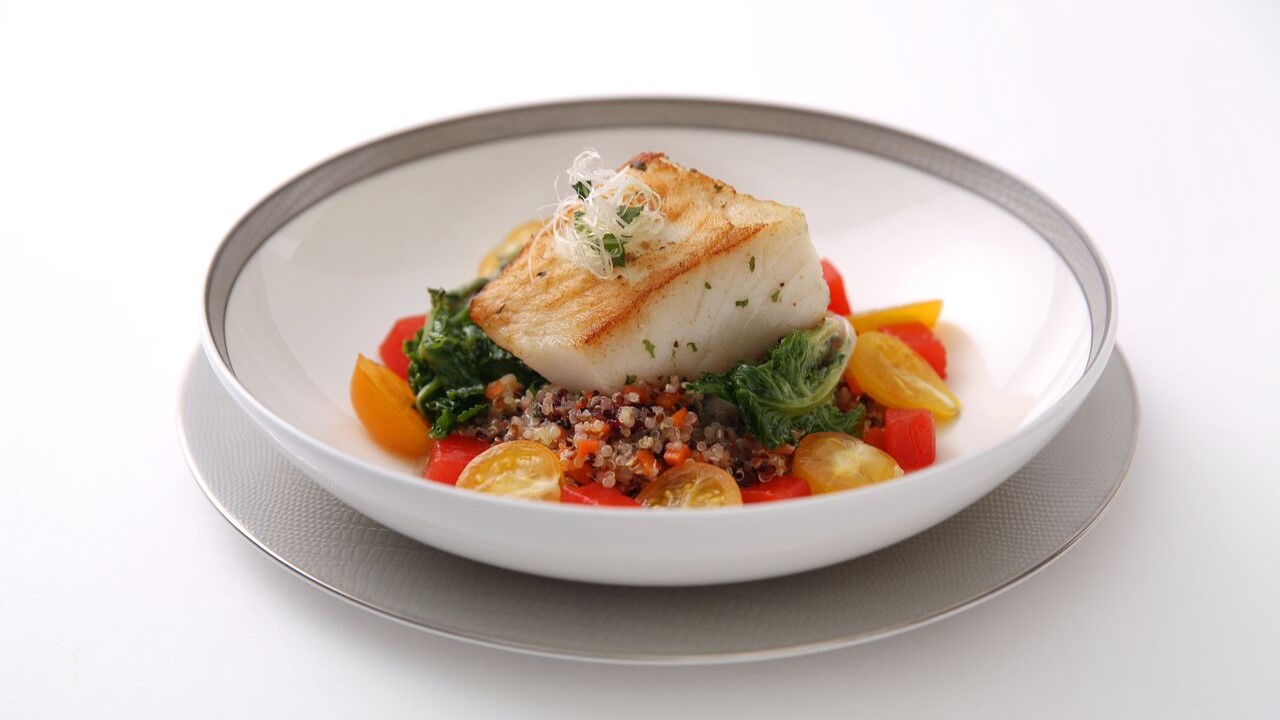 Airline review Cuisine - Singapore Airlines - 1