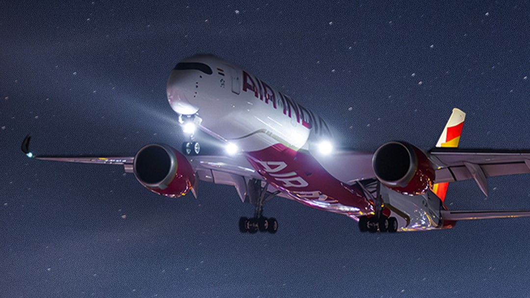 Air India - Airbus A350-900 to fly Delhi to London route image