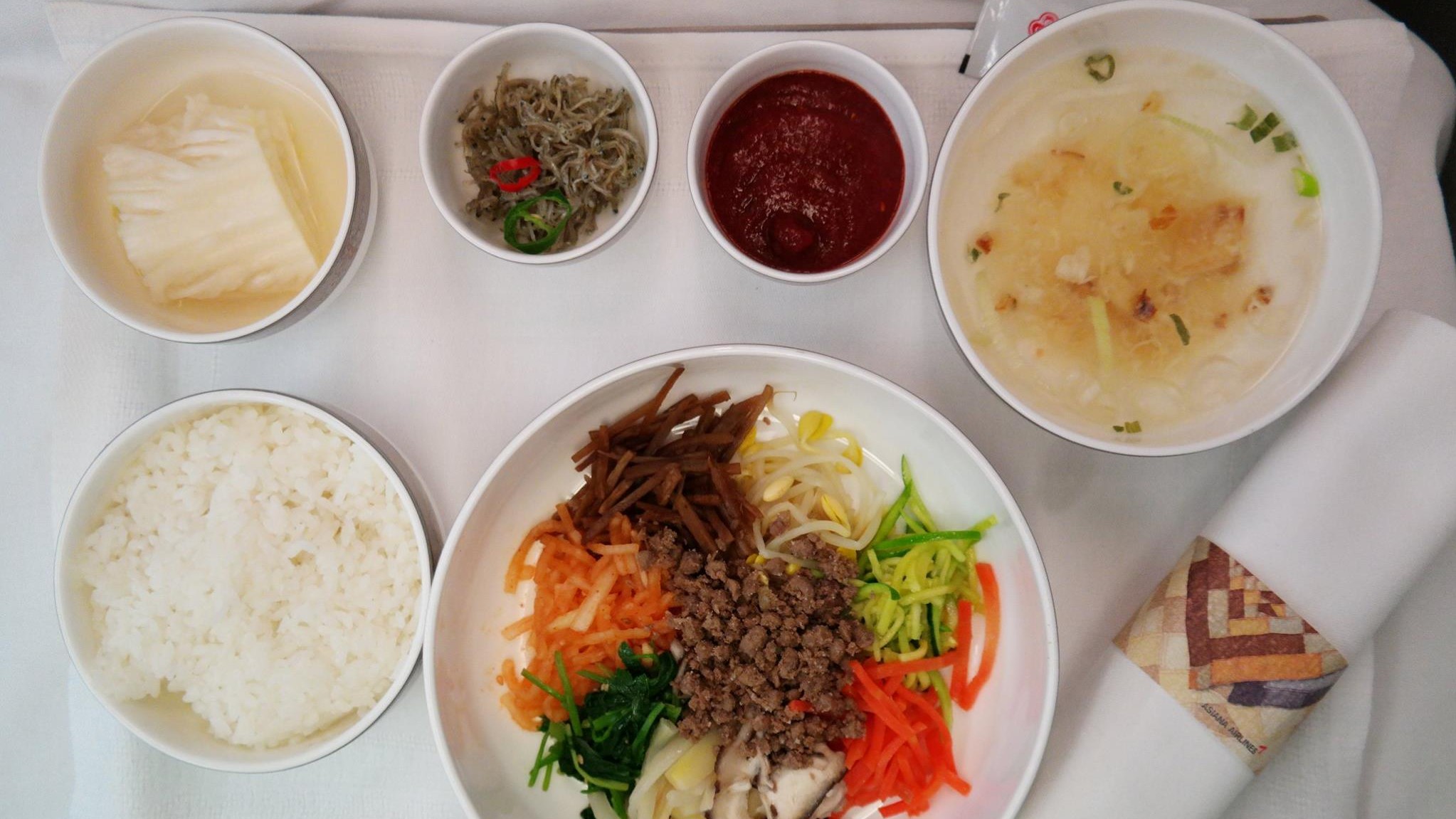 Airline review Cuisine - Asiana - 0