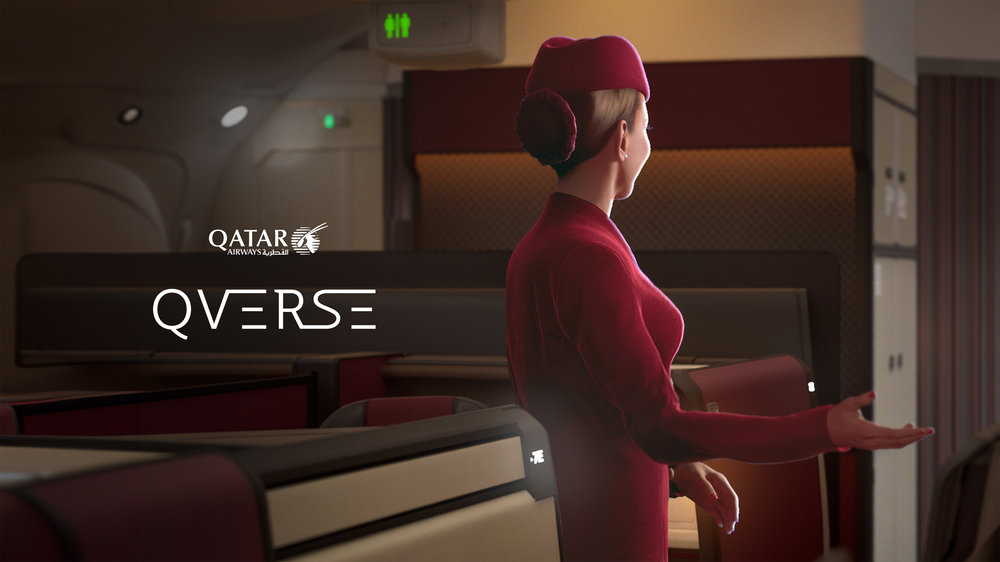 Qatar Airways debuts Sama 2.0 - its AI digital human cabin crew image