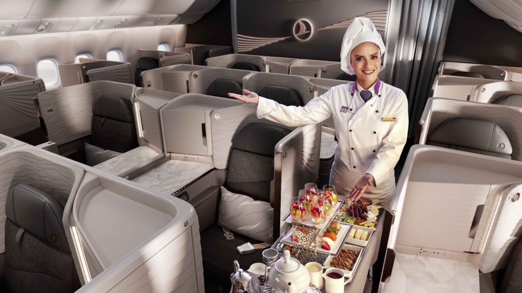 Airlines News - Turkish Airlines - showcases "Crystal" Business Class suite
