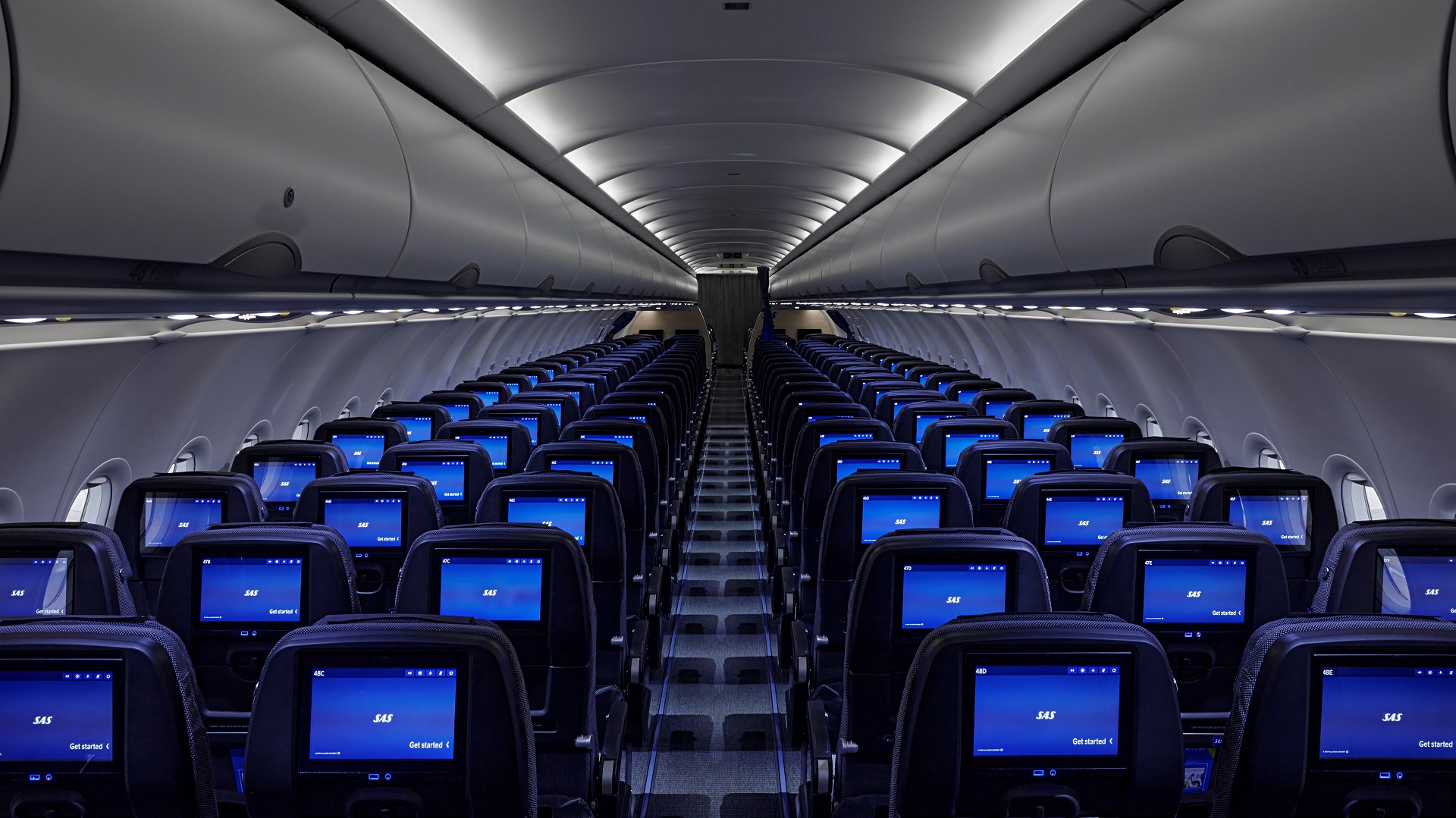 Airlines News - SAS rolls out its new A321LR Business Class cabin