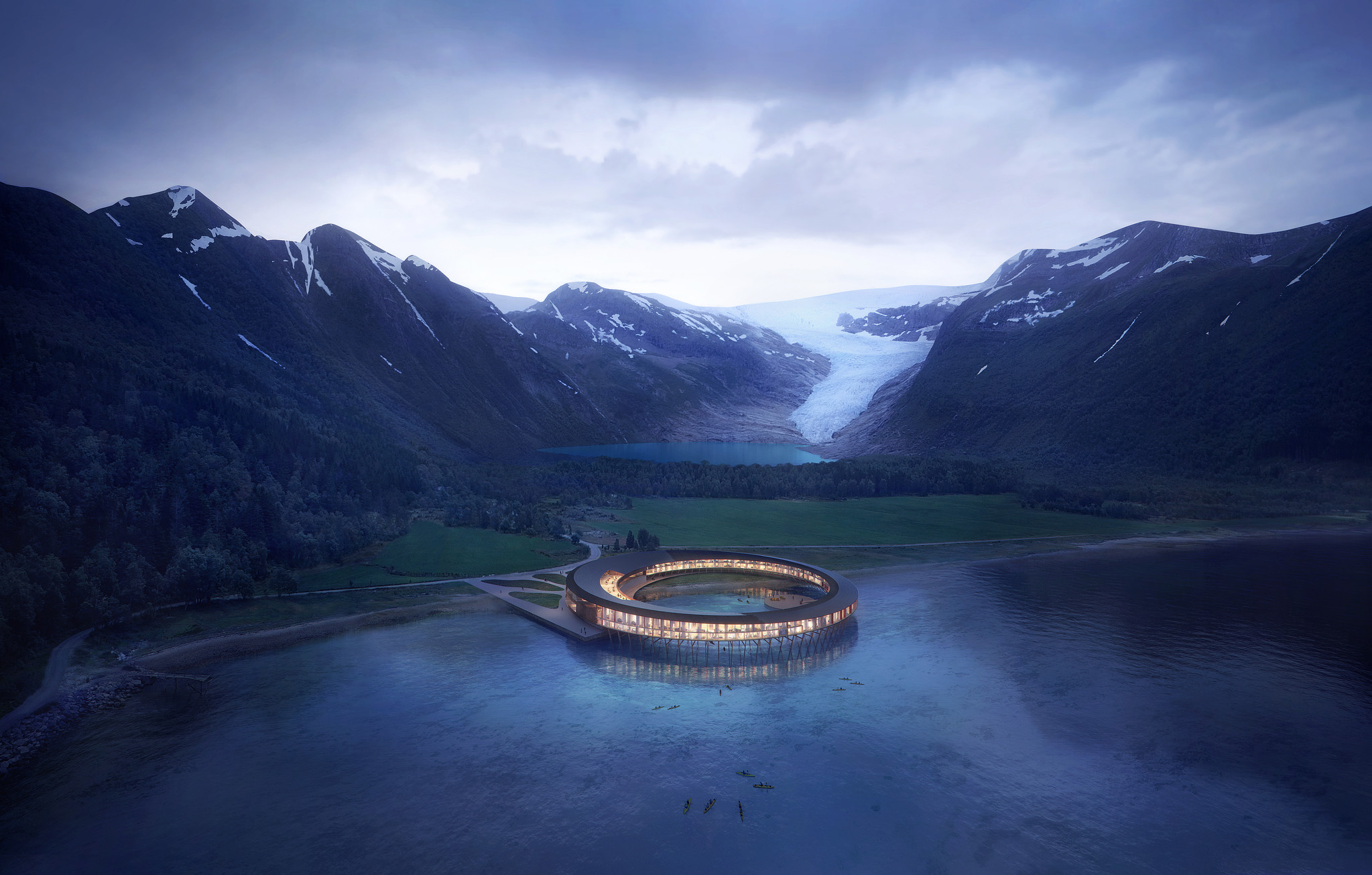 Svart – The world’s first energy-positive hotel image